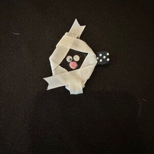 Mummy Sculpture Hair Clip  5B1761  Handmade NWT Boutique